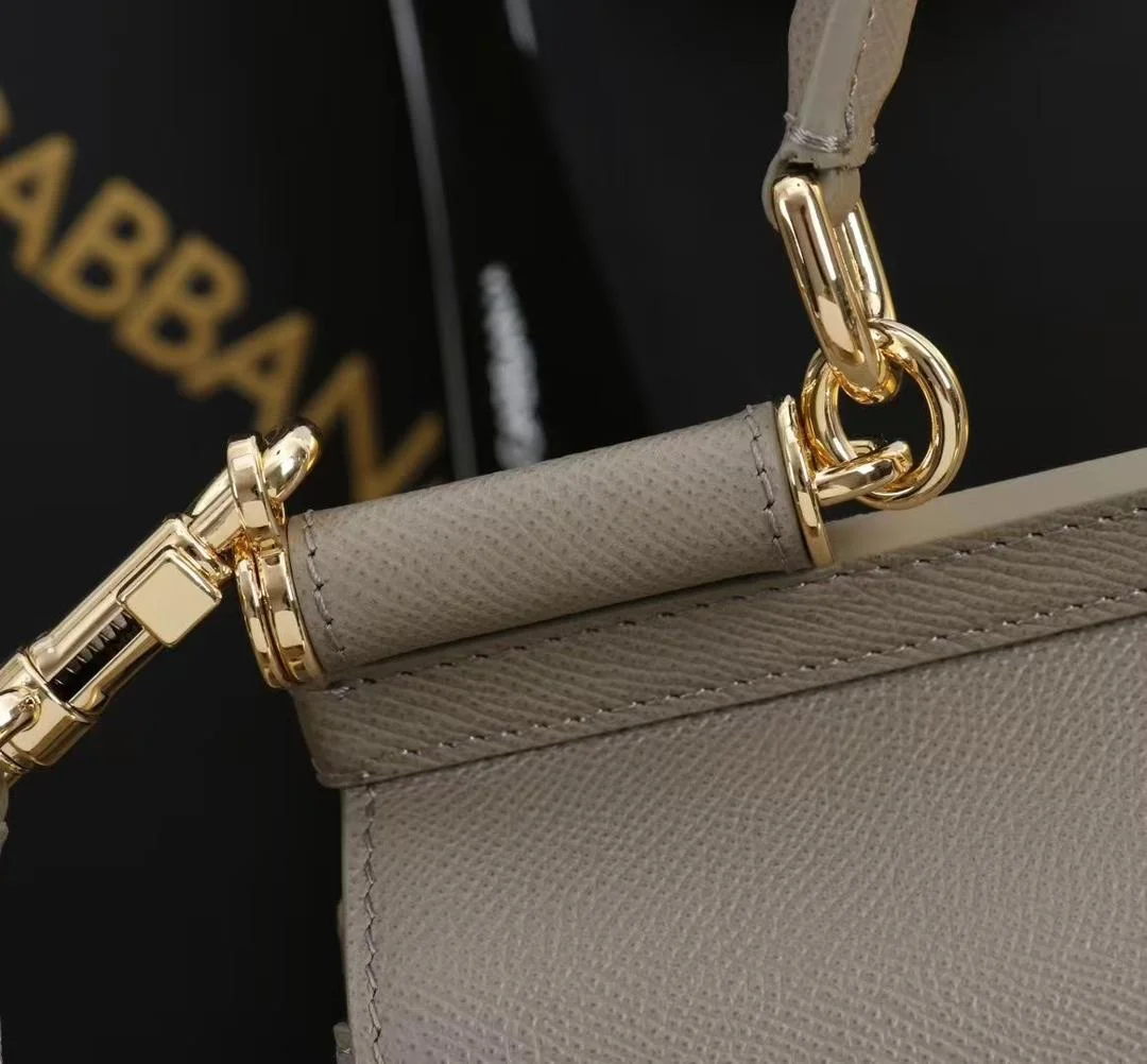 Dolce & Gabbana Small Sicily handbag in dauphine calfskin product view 8