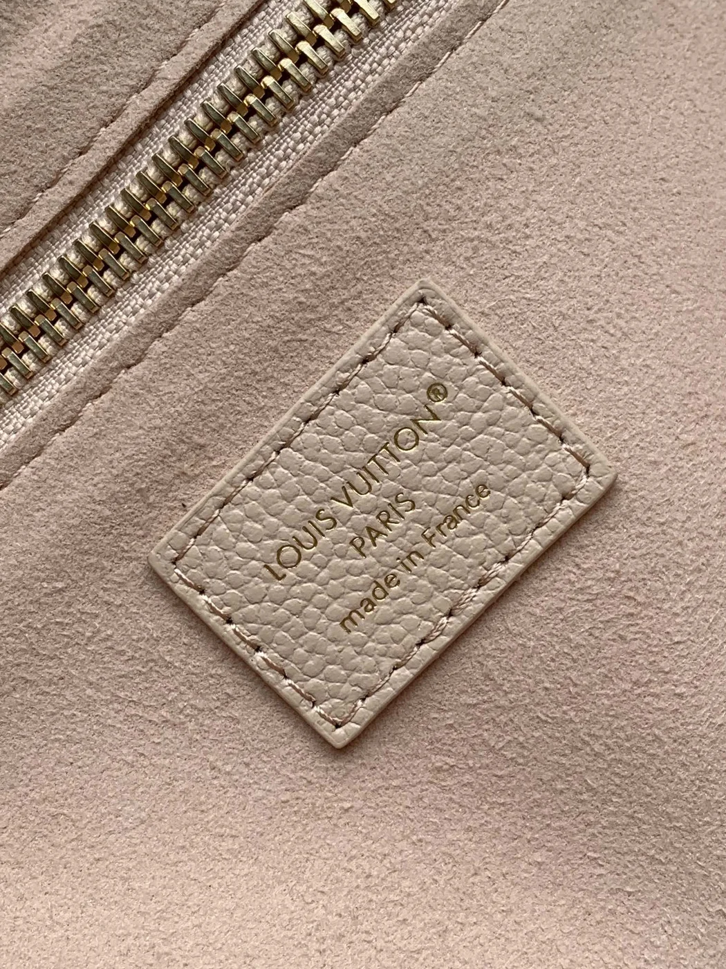 Louis Vuitton Neverfull 32 Light Beige Monogram Empreinte Leather Bag product view 8