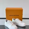 Louis Vuitton Men White Sneakers — Patterned Panels product view 5