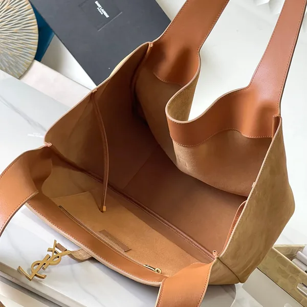 Saint Laurent Le 5 A 7 Bag — Tan Brown product view 7