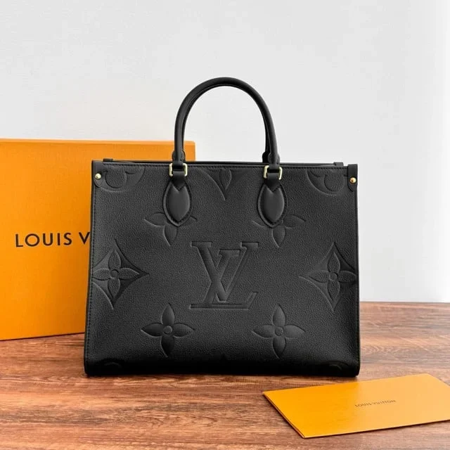 Louis Vuitton Black Empreinte Monogram Giant Onthego MM Bag product view 1