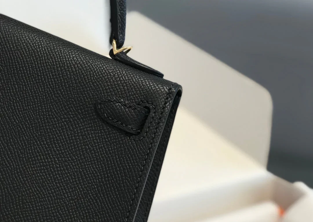 Hermès Mini 20 Black Gold Hardware Bag product view 4