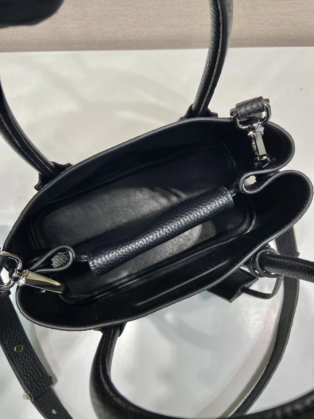Prada Small Prada Double Saffiano leather bag product view 8