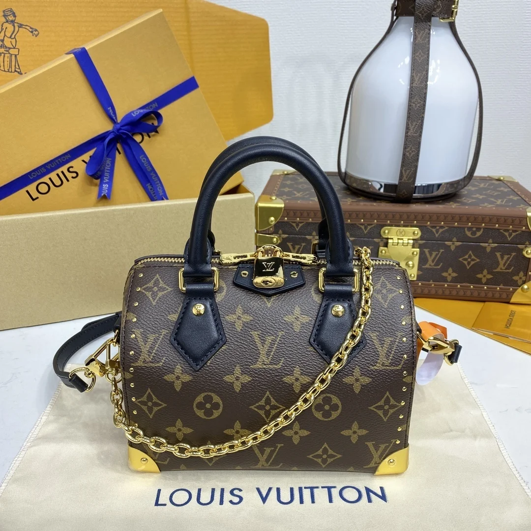 Louis Vuitton Speedy Trunk 20 in Monogram canvas Bag product view 1
