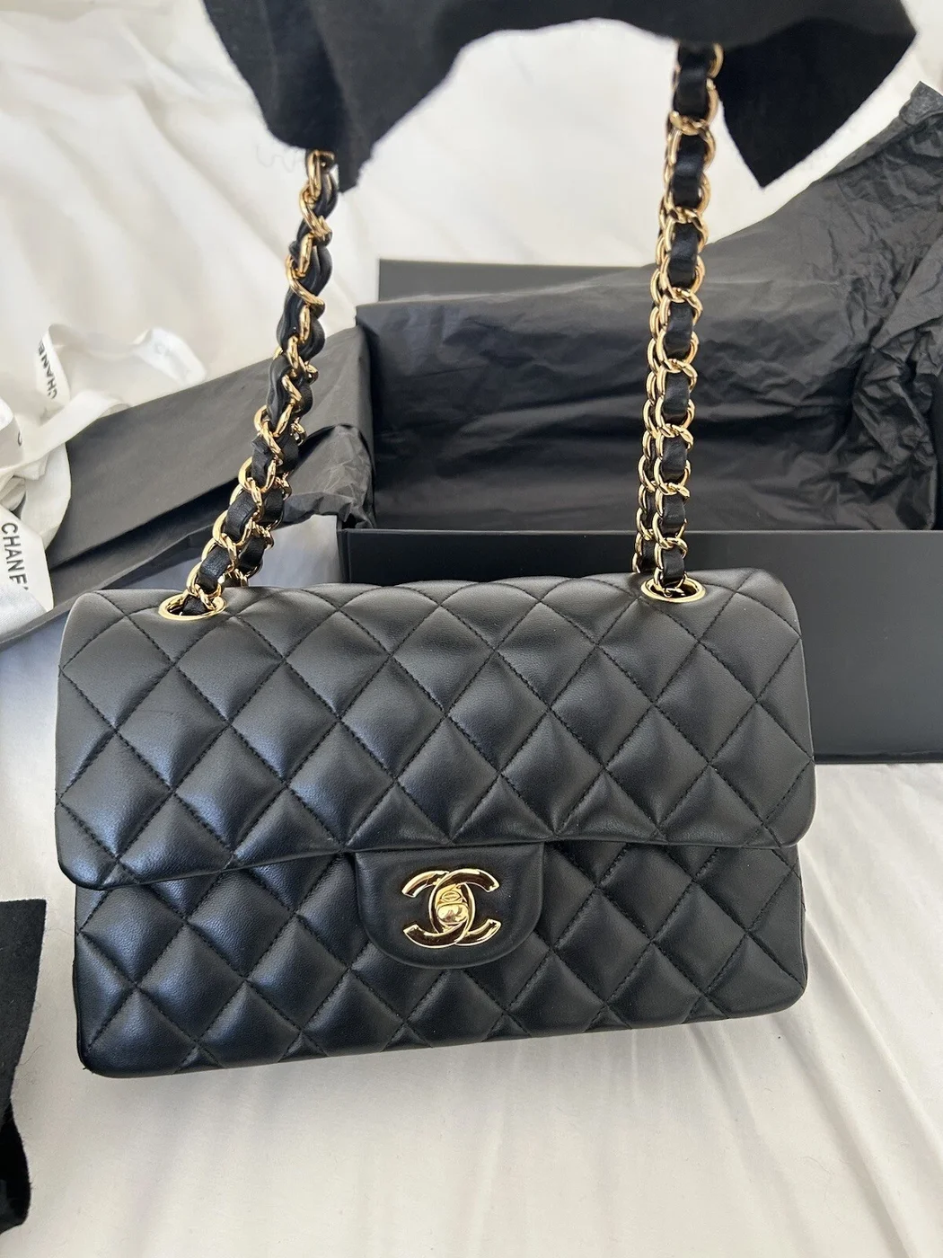 Chanel Classic Flap Medium Smooth Leather Bag product view 1