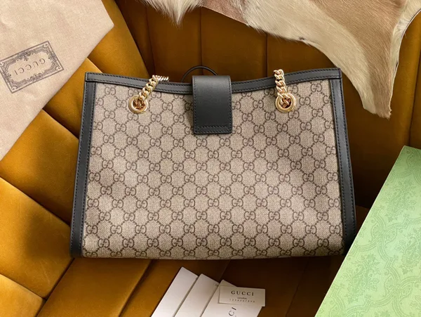 Gucci Padlock Handbag with Gucci Logo Pattern 35x23x14cm product view 9