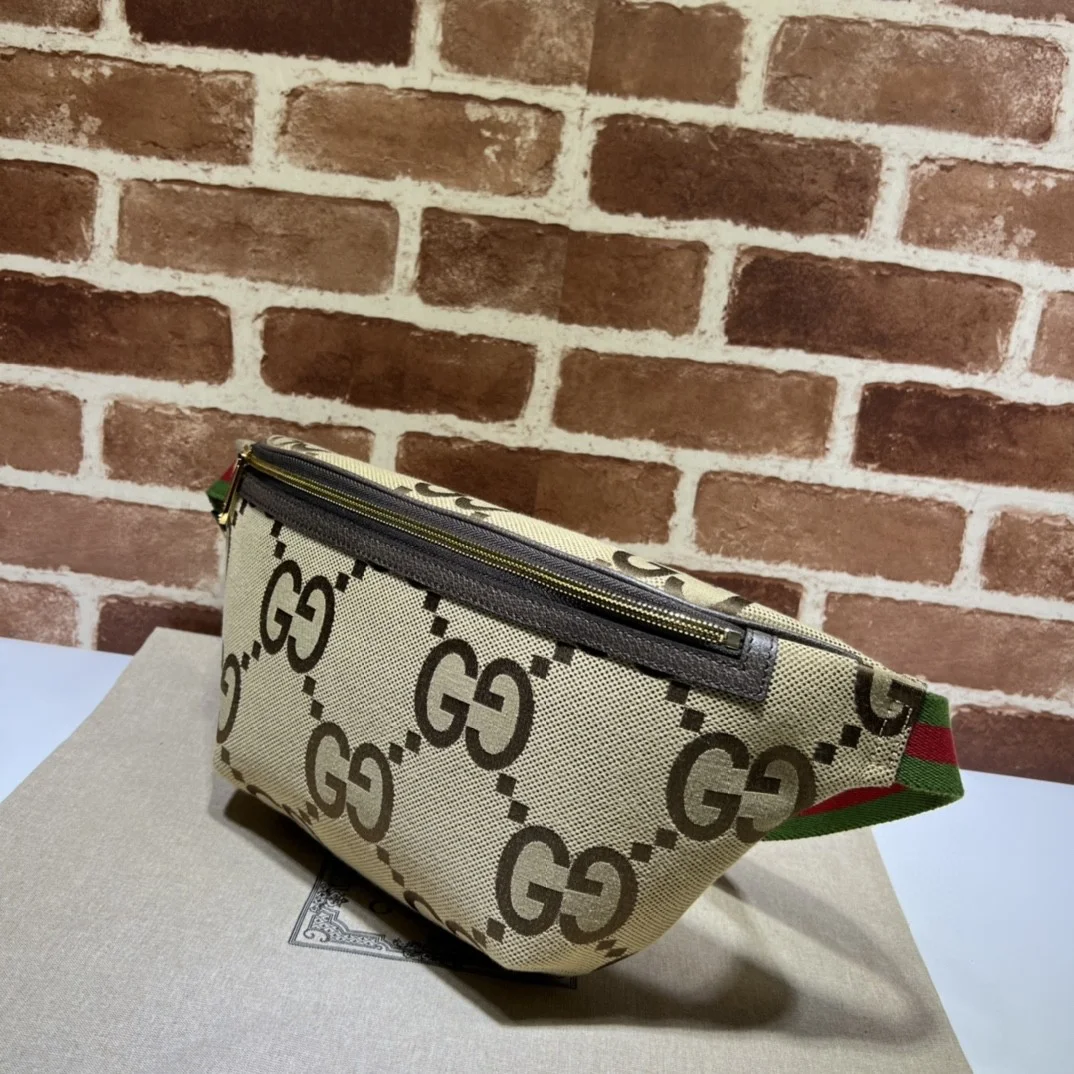 Gucci Belt Bag Jumbo GG Canvas Large Brown product view 2