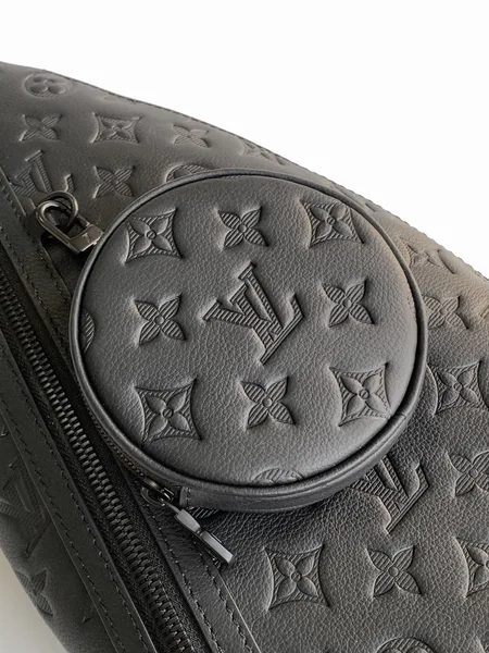 Louis Vuitton Duo Crossbody Sling Bag Black Embossed Monogram product view 6