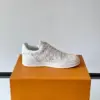 Louis Vuitton Men White Sneakers — Perforated Toe Detail product view 6