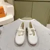 Louis Vuitton Women White Mesh Mary Jane Flats product view 1