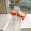 Hermès Women White Sneakers — High-Top Style product view 4