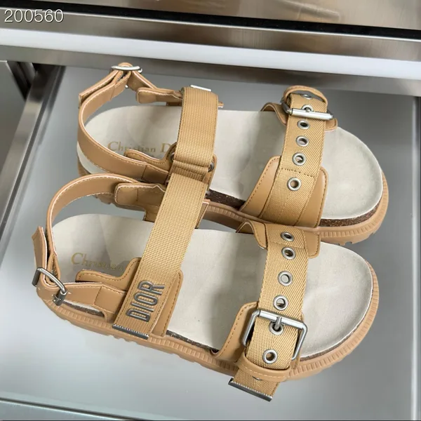 Dior Act Sandals — Tan product photo