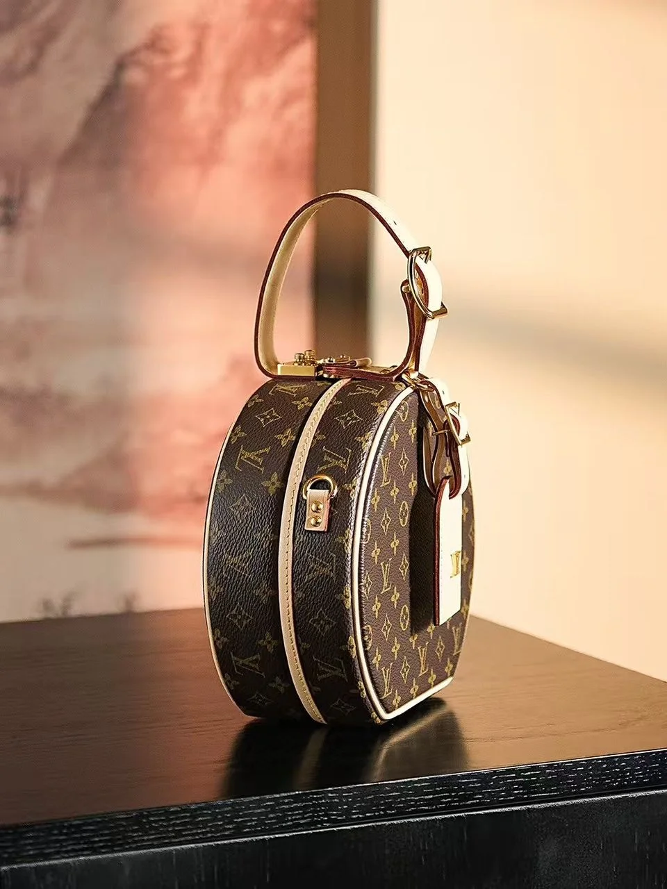 Louis Vuitton Petite Boite Chapeau handbag in Monogram canvas product view 2