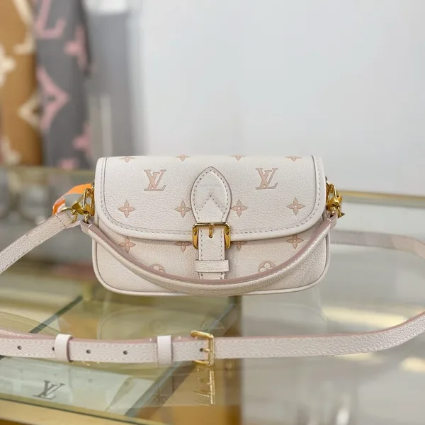 Louis Vuitton Nano Diane bag in cream Monogram Empreinte product photo