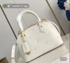 Louis Vuitton Alma BB bag in Milky White product view 1
