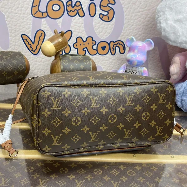 Louis Vuitton M12061 Reversible Neverfull Inside Out MM Bag Brown product view 5