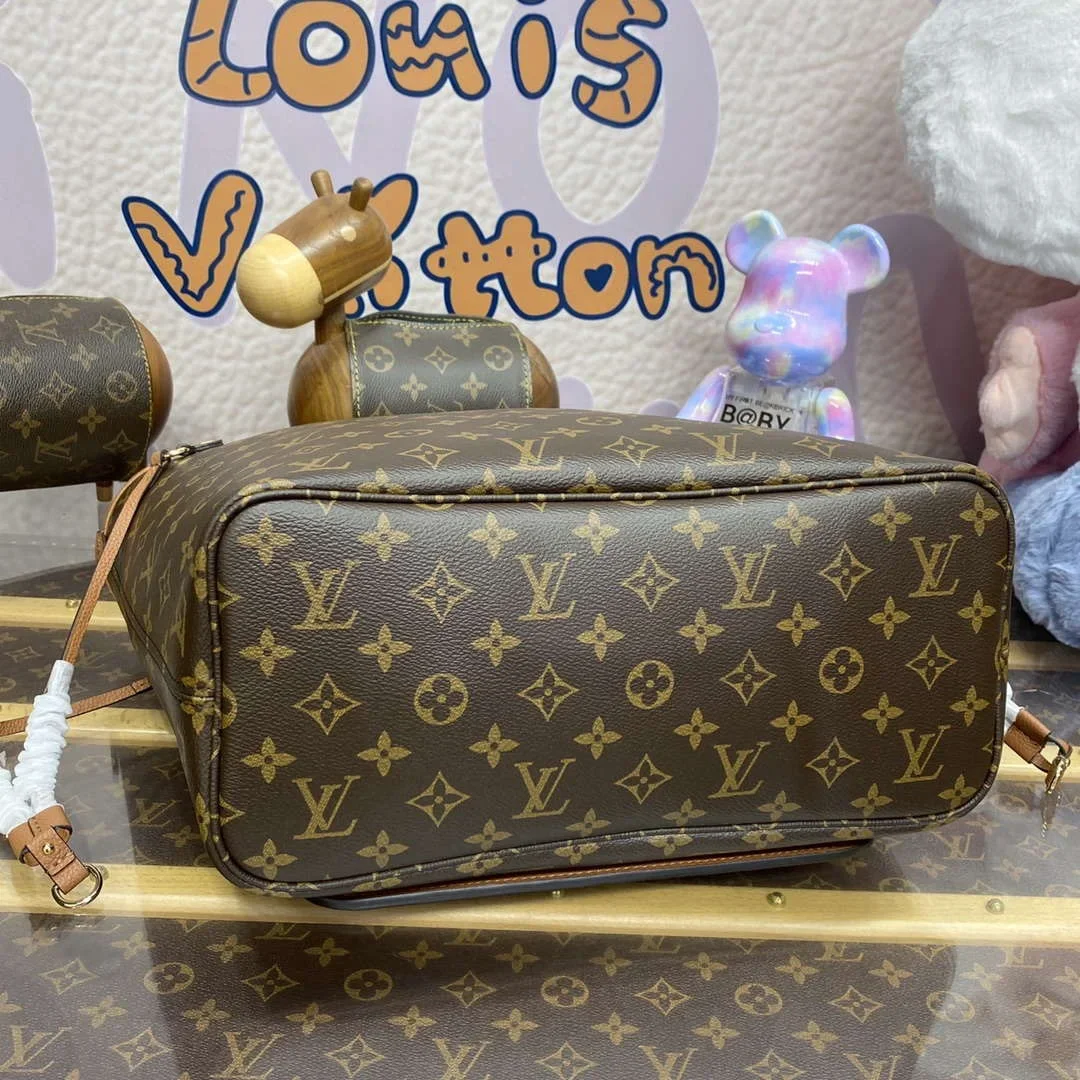Louis Vuitton M12061 Reversible Neverfull Inside Out MM Bag Brown product view 5