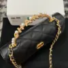Chanel Woc Black Handbags Pearl Handle Plated Lock Gold 19 cm product view 6