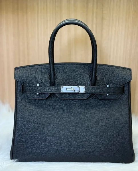 Hermès Birkin 25 Black Togo Leather With Palladium Hardware Bag product photo