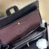 Chanel Classic Lock Gold With Black Wrinkled Skin Handbags 25 cm product view 5