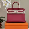 Hermès Birkin 30 Burgundy Palladium Hardware Bag product view 1