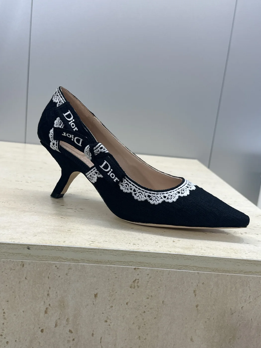 Dior Heels Black product view 2