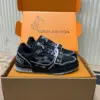 Louis Vuitton Women Black Fabric Sneakers product view 3
