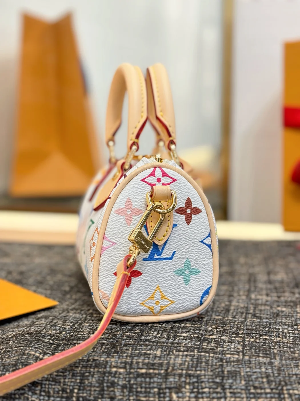 Louis Vuitton X Takashi Murakami Nano Speedy Bag product view 4