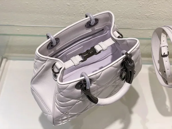 Dior Lady Women’s Handbag Light Purple 24x18cm product view 6