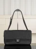 Chanel Maxi Flap 32 Black Silver Hradware Bag product view 1