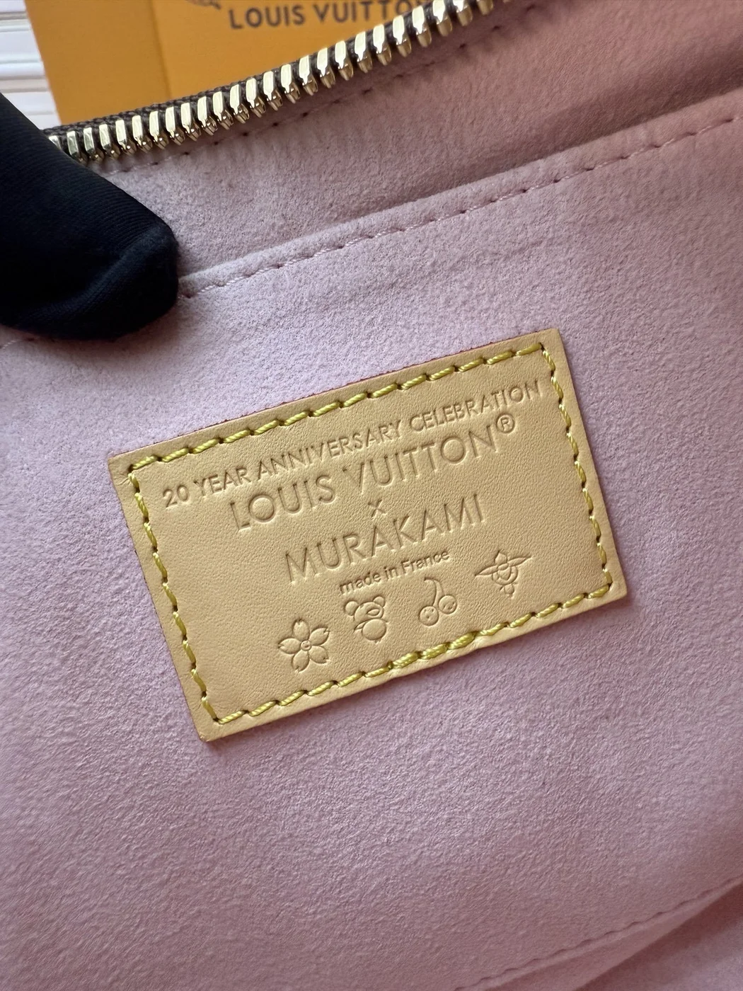 Louis Vuitton x Takashi Murakami Cherry Blossom Boulogne PM bag product view 6