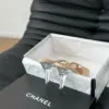 Chanel Women Beige Sandals — Wide Cross-Strap product view 4