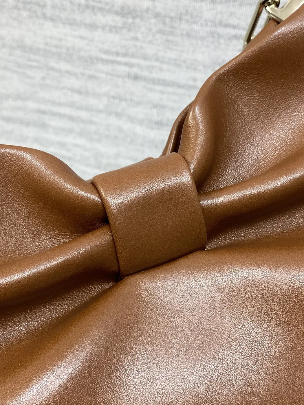 Dior Bow Bag Brown Lambskin product view 4