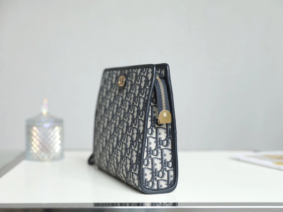 Dior 30 Montaigne Canvas Pouch 26 cm product view 3