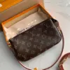 Louis Vuitton Pochette Monogram Woman’s Handbags 23.5×13.5 cm product view 2