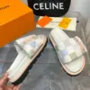 Louis Vuitton Women Multi Color Patterned Fabric Slippers product view 4