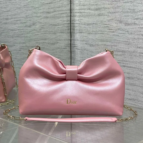 Dior Bow Bag Pink Lambskin product photo