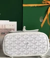 Goyard Goyardine Mini Alpin Backpack in white product view 4
