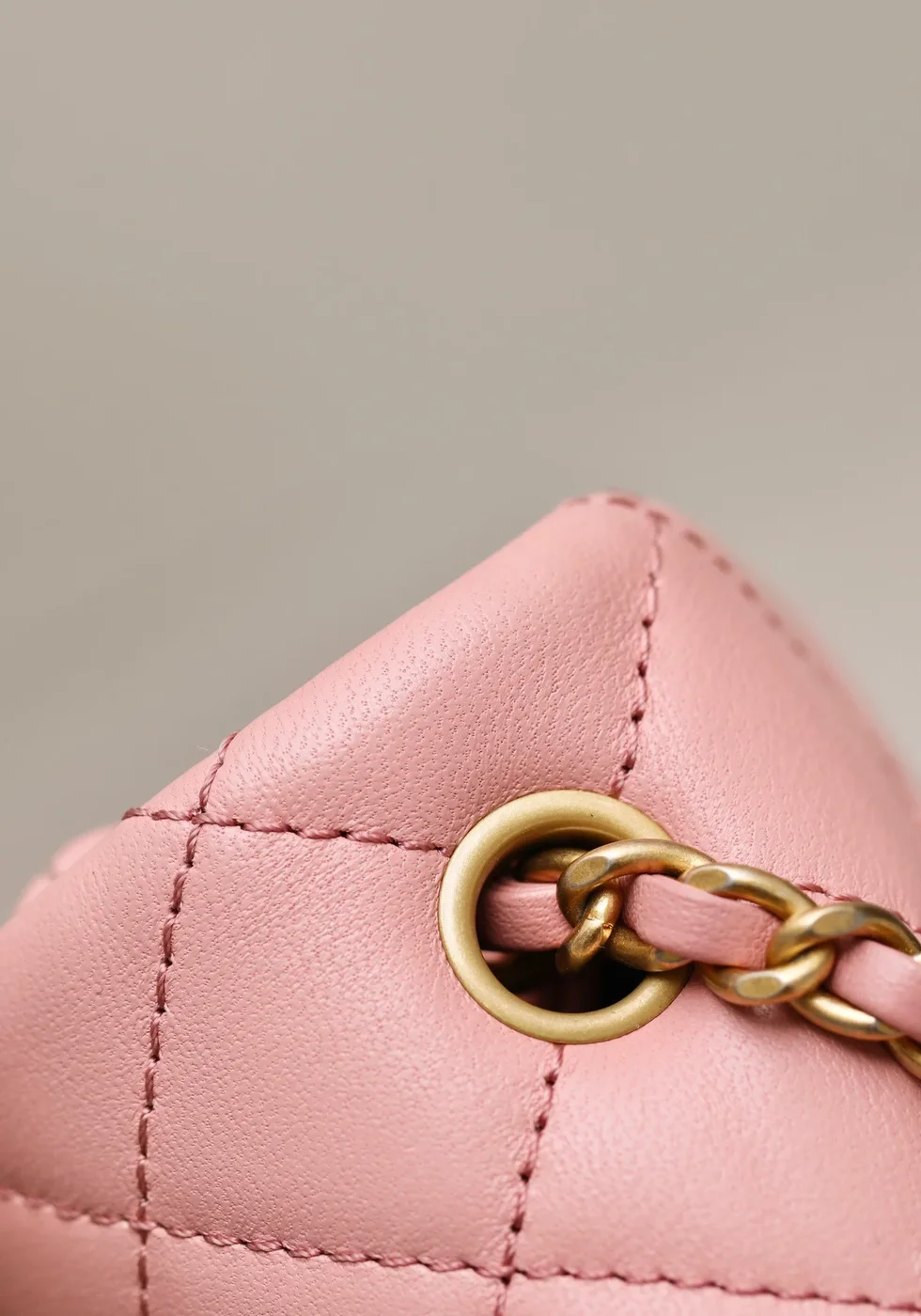 Chanel Classic Flap 18 cm Pink Gold Hardware Bag product view 8