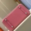 Hermès Birkin 25 Pink/Beige Customize Palladium Hardware Bag product view 2