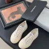 Chanel Women Beige Canvas And Rubber Sneakers product view 5