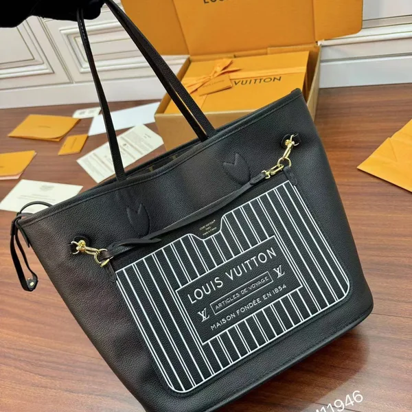 Louis Vuitton Neverfull Inside Out MM In Brown Monogram Coated Canvas Bag product photo