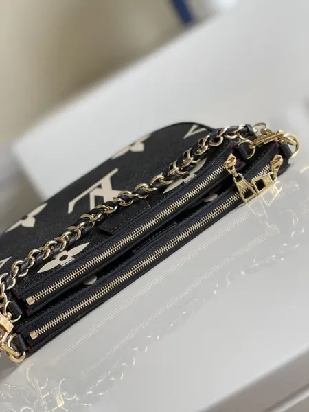 Louis Vuitton Bicolor Monogram Empreinte Multi Pochette Bag product view 3