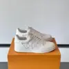 Louis Vuitton Men White Sneakers — Perforated Toe Detail product view 2