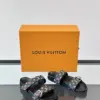 Louis Vuitton Men Black Multicolor Canvas Straps Sandals product view 5