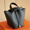 Hermès Picotin 18 Black Togo Leather Silver Hardware Bag product view 2