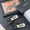 Chanel Women Black Mesh Slide Sandals product view 6