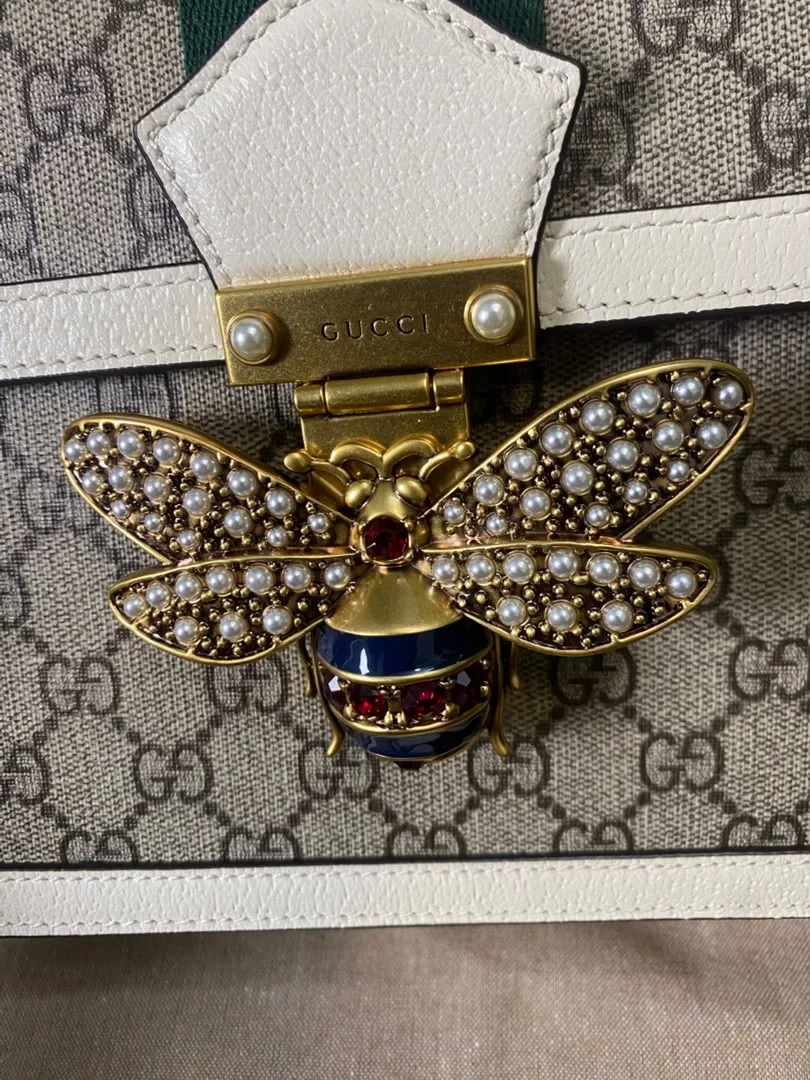 Gucci Queen Margarnet Bag White product view 3