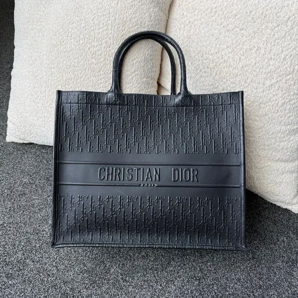Dior Book Tote Largr Bag Claf Black product photo