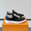 Louis Vuitton Men Sneakers — Black and White Monogram product view 1